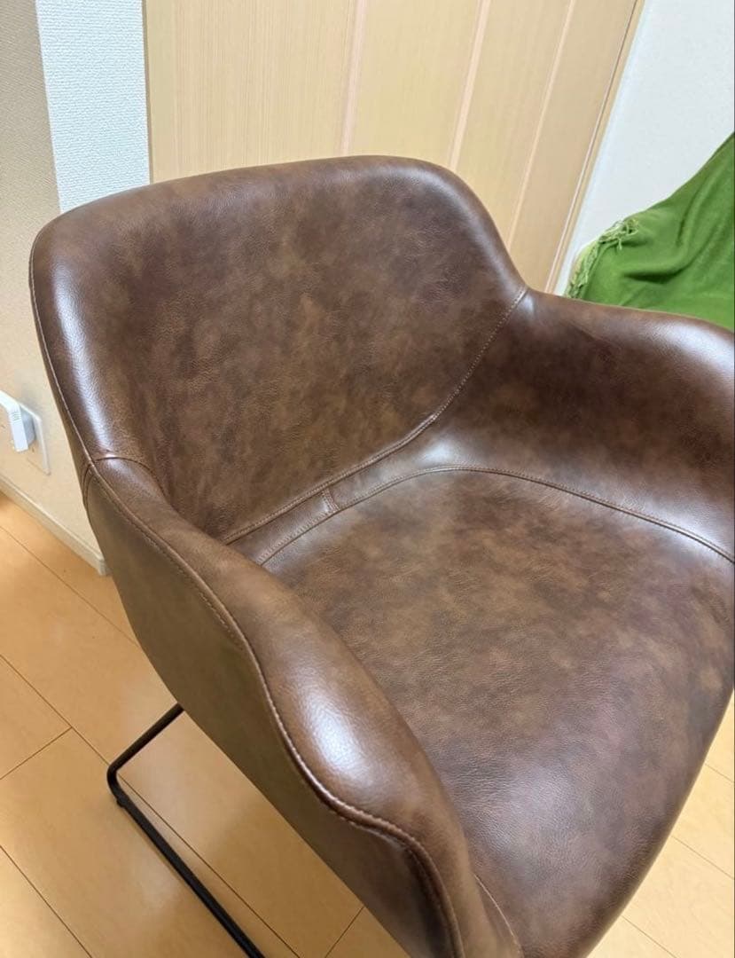 a.depeche ライトブラウンチェア