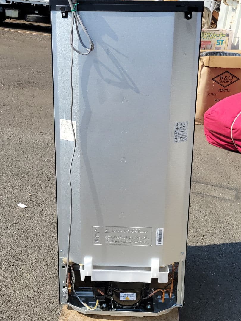 SHARP ガラス 2ドア 137L 冷蔵庫 SJ-GD14F-B 2020年製