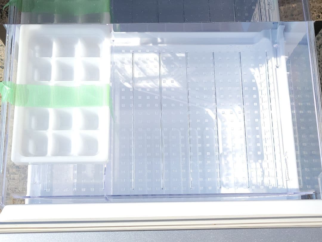 SHARP ガラス 2ドア 137L 冷蔵庫 SJ-GD14F-B 2020年製