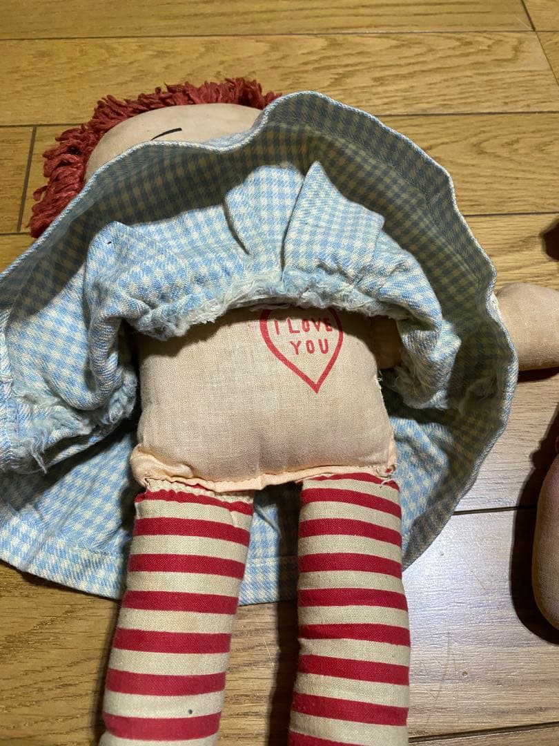 アンティーク　アン&アンディドールセット　カントリー　ニッカポッカ社製