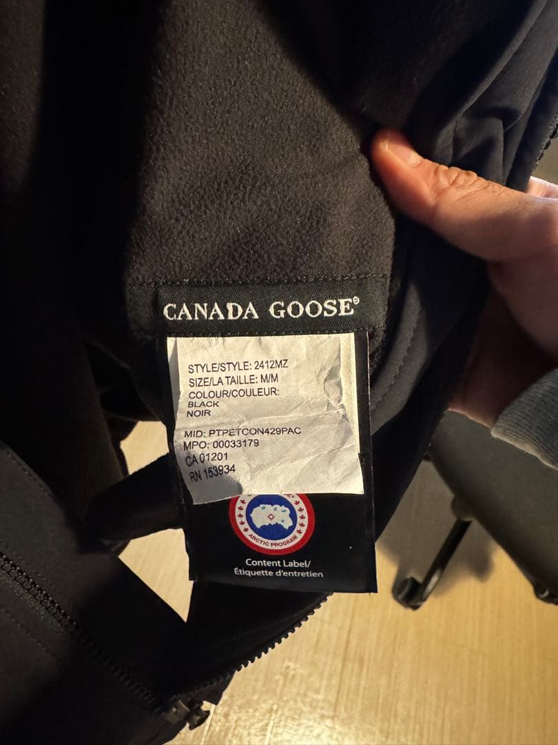 カナダグース ブラック ミンデン ジャケット