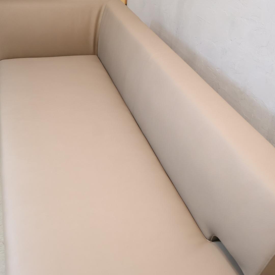 karimoku カリモク CU5899 ウォールナット材 3人掛けソファー