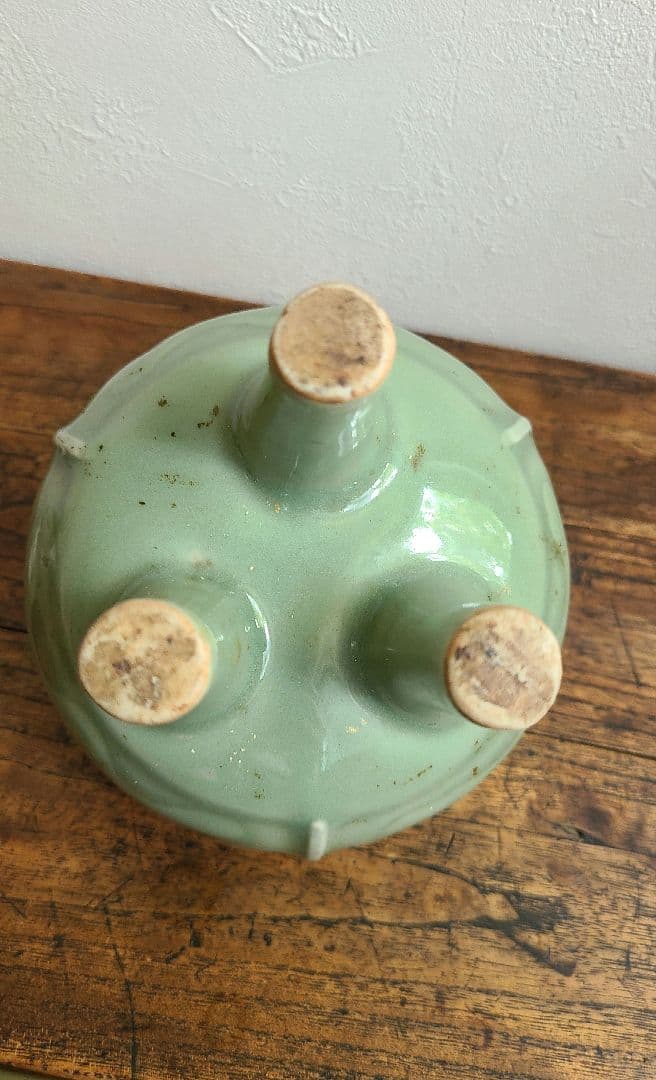 《美品》青磁三足香炉