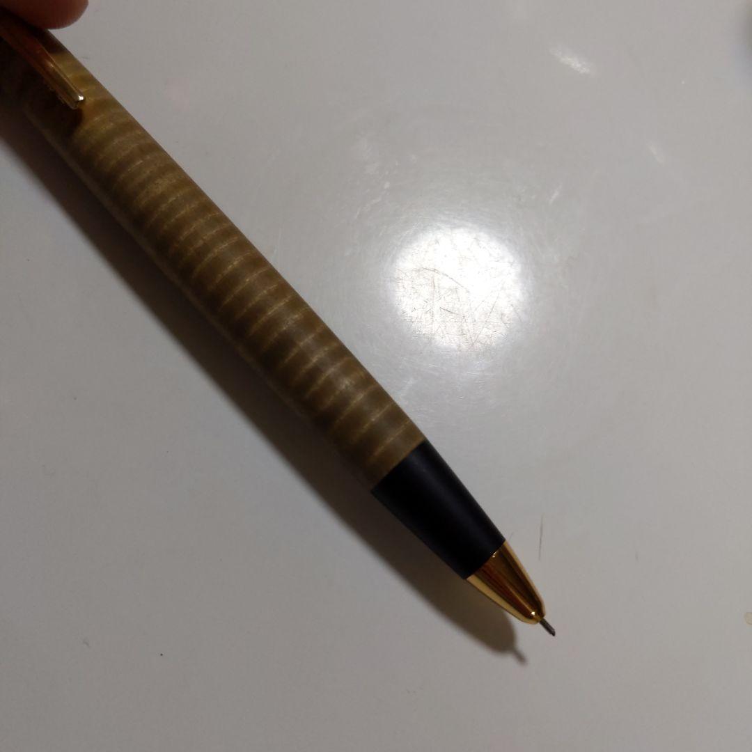 野原工芸 栃縮杢 シャーペン 新型 0.5mm