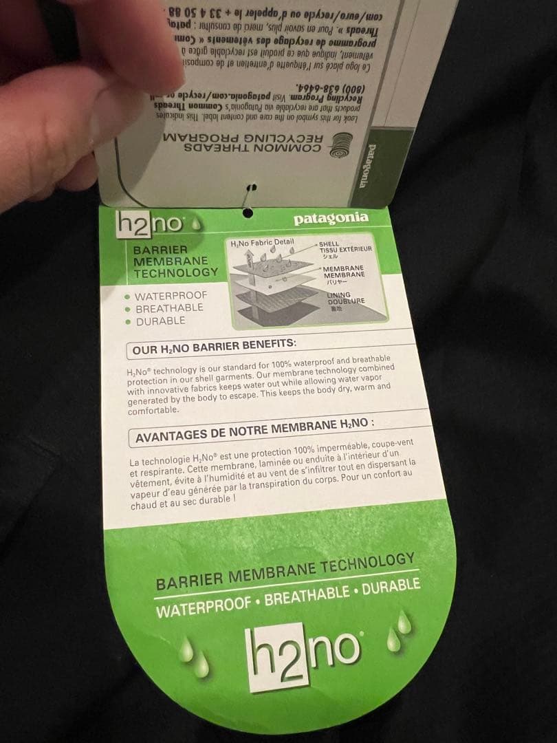 【2010年製】Patagonia ストームジャケット h2no