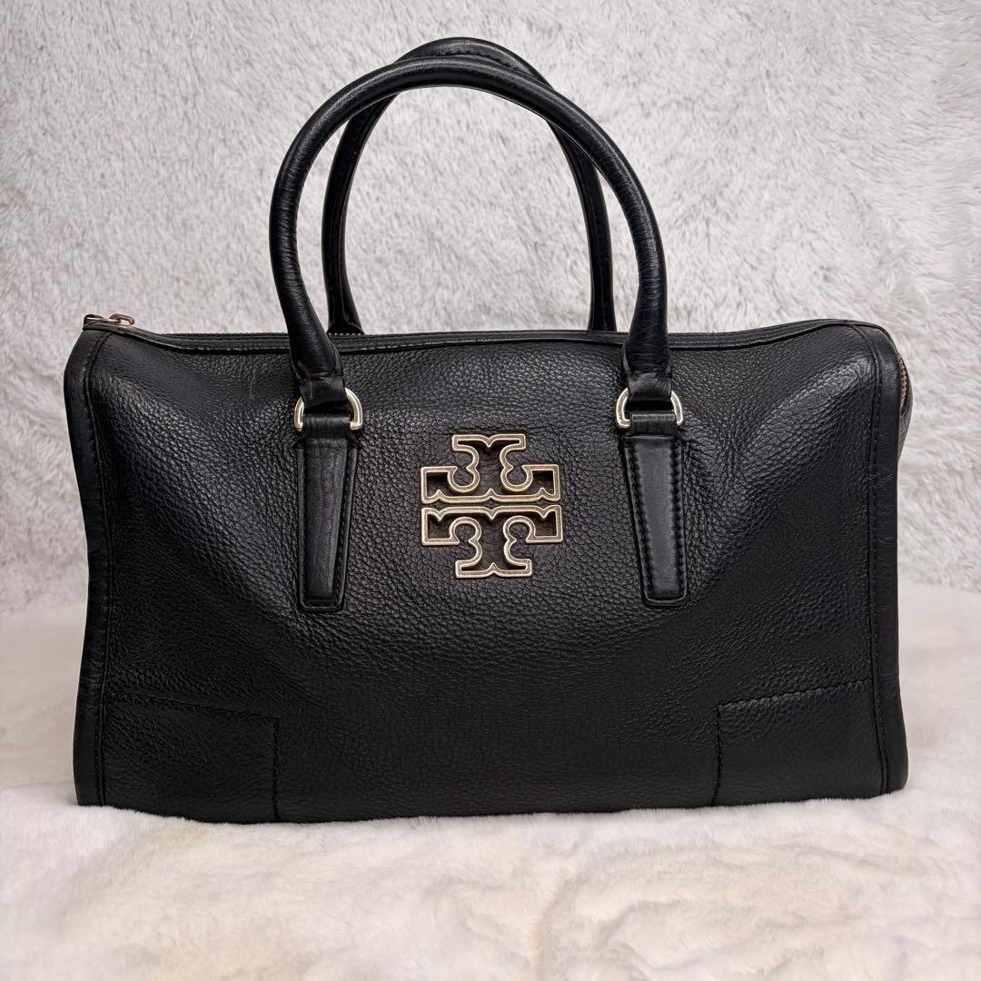 トリーバーチ　ショルダーバッグBRITTEN　レザー　ブラック　2way