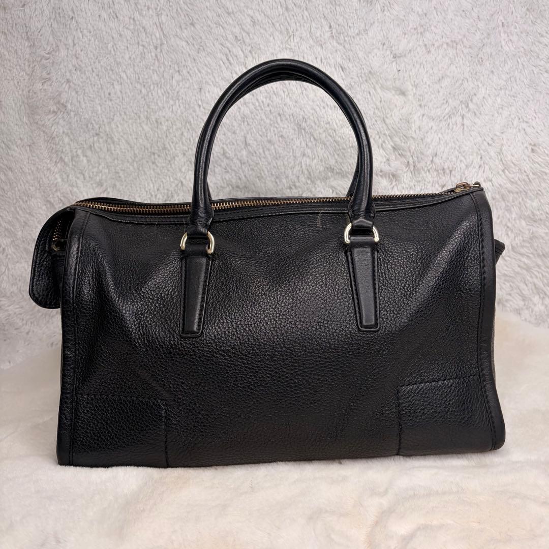 トリーバーチ　ショルダーバッグBRITTEN　レザー　ブラック　2way