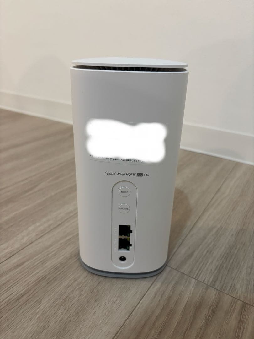 Speed Wi-Fi  5G L13 ZTR02 初期化済
