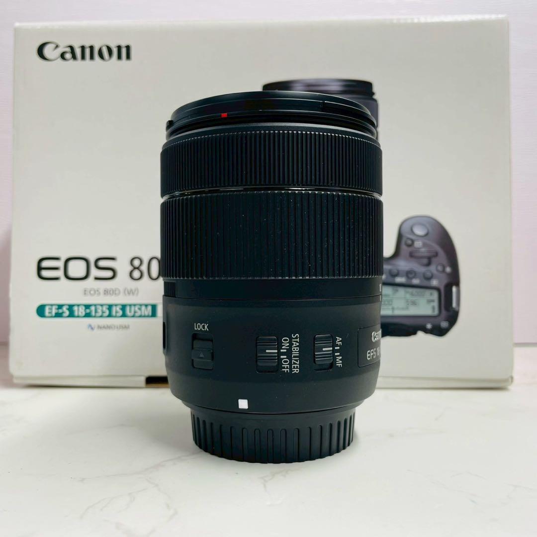 専用 Canon EOS 80D EF-S 18-135 IS レンズキット