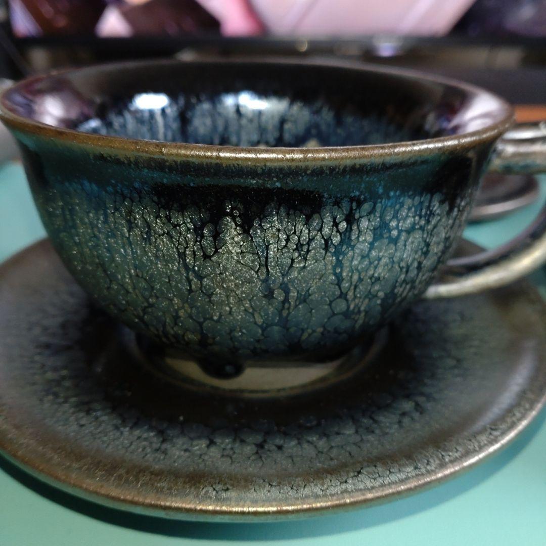 曜変天目 コーヒーカップ 建盞