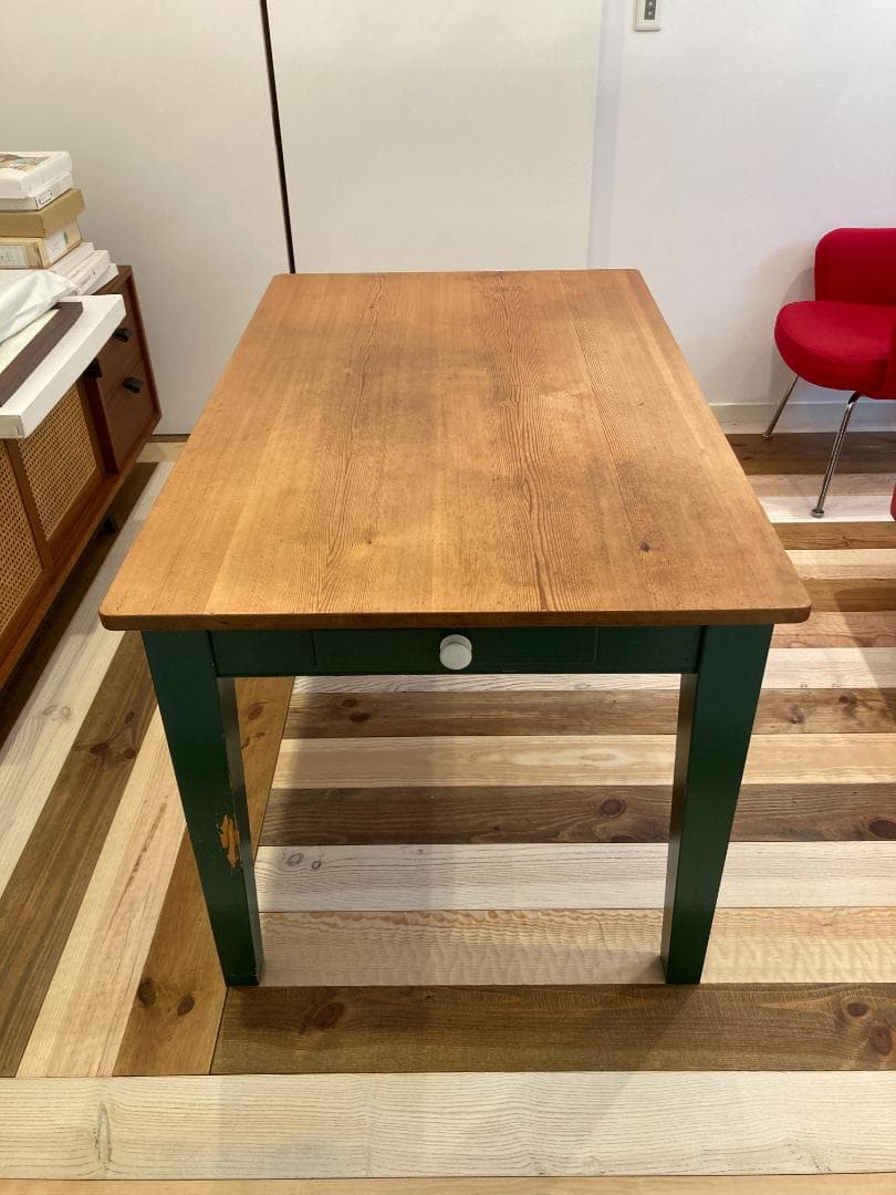 Karf パインテーブル デスク アンティーク ヴィンテージ オールドパイン