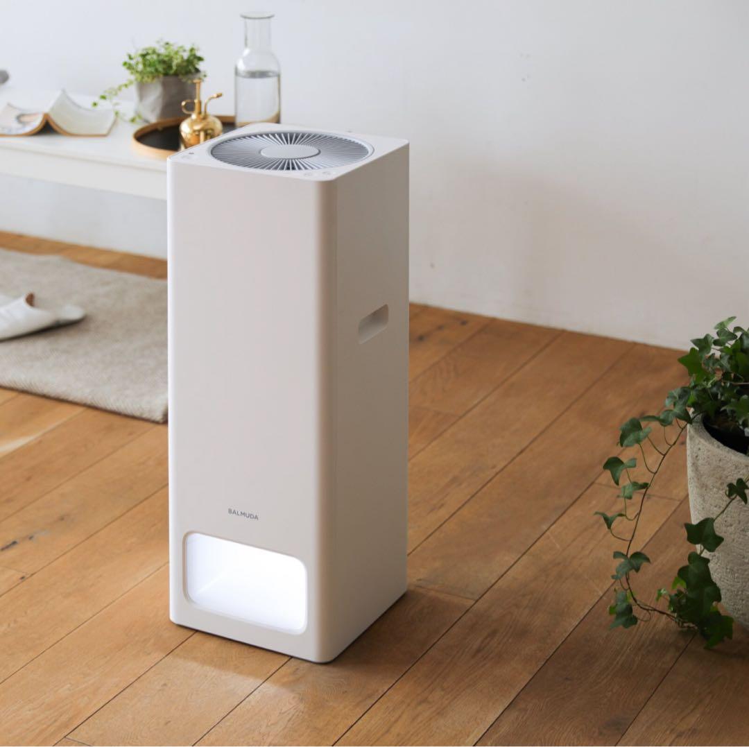 【BALMUDA】美品 空気清浄機 The Pure 新品フィルターに交換済み