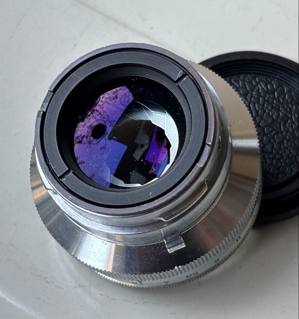 Zeiss Opton Sonnar 50mm f2 ＋マウントアダプター
