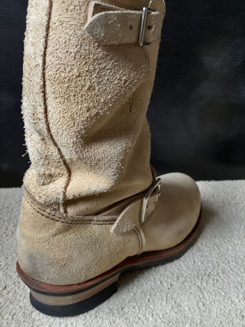 【希少10D・廃盤】レッドウィング 8268 スエード エンジニアブーツ