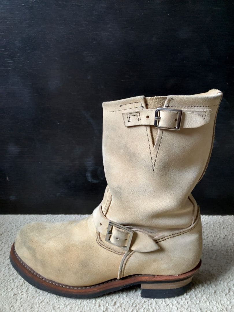 【希少10D・廃盤】レッドウィング 8268 スエード エンジニアブーツ