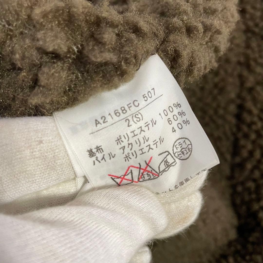 ✨美品✨ピンクハウスチェルシー　ボア　ファー付モッズコート　春秋冬　カーキ　S