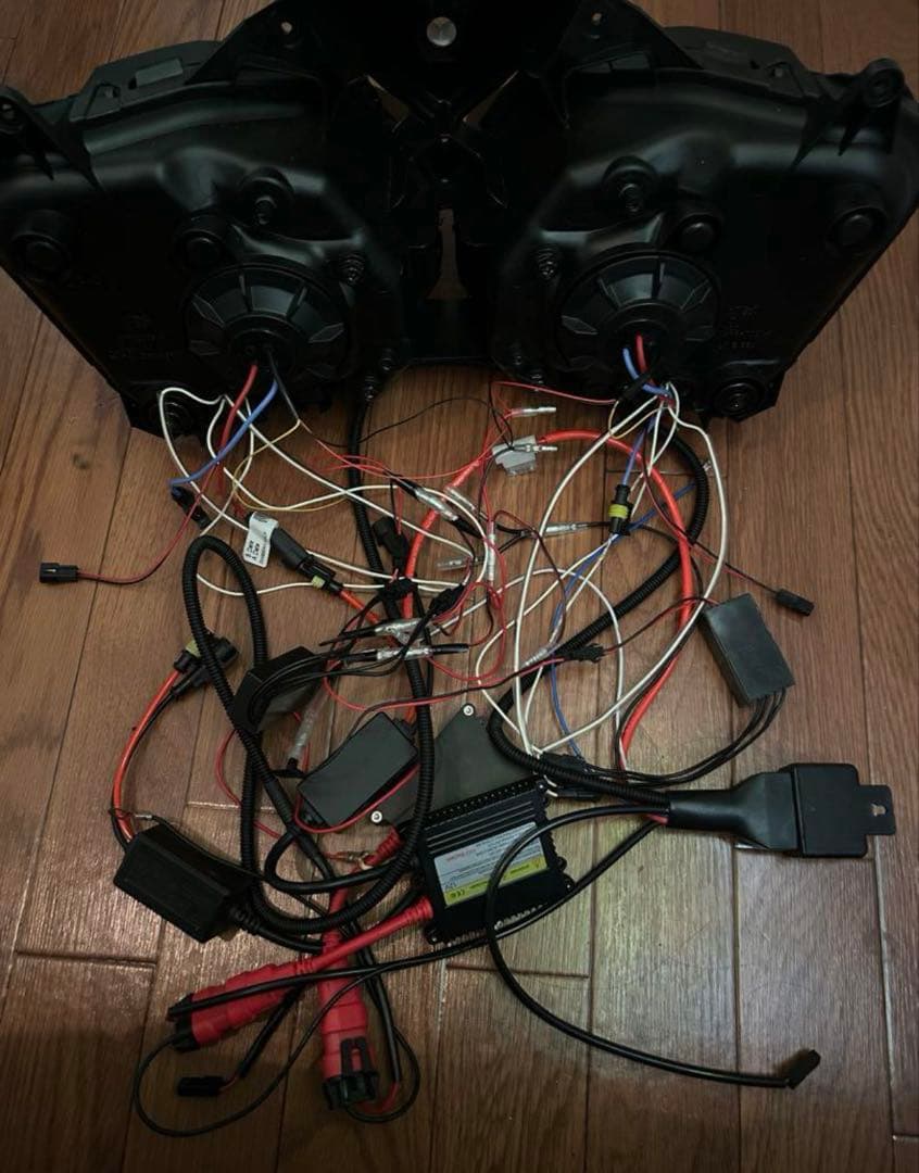 最終値下げ！ YZF-R25 HID ヘッドライト RG10J イカリング