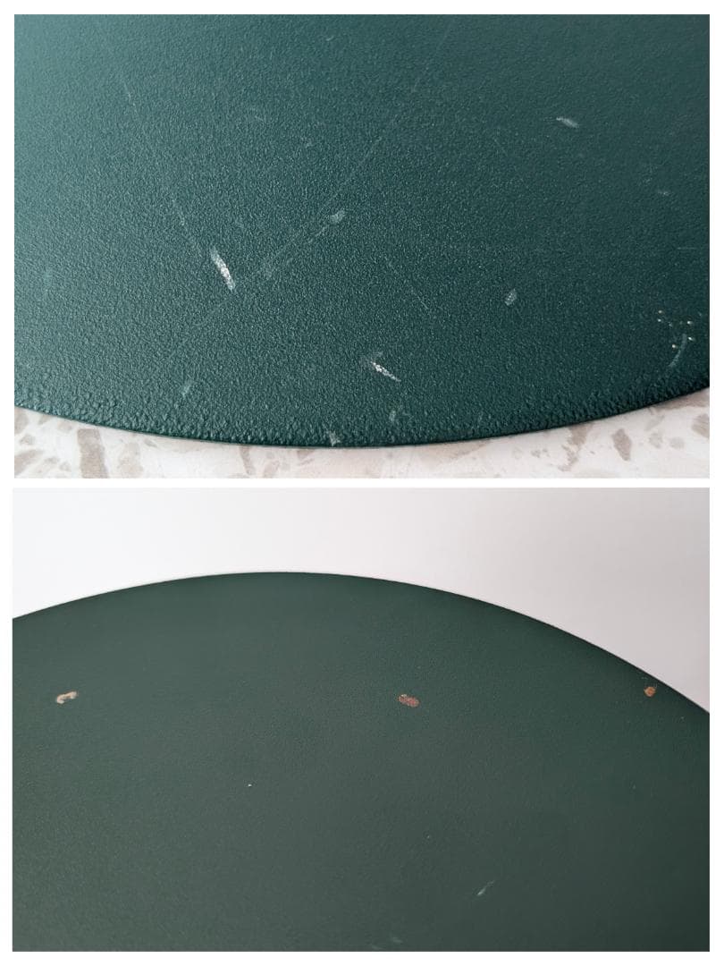 ビンテージ イノベーター メタル サイドテーブル ラウンド 一本脚 高さ調節可