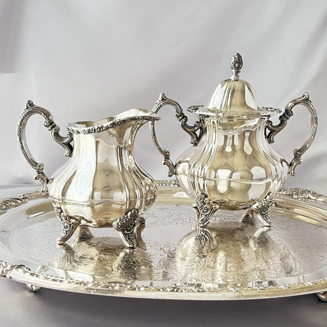 【Lancaster Rose】 ビクトリアンのティーサービス 3点