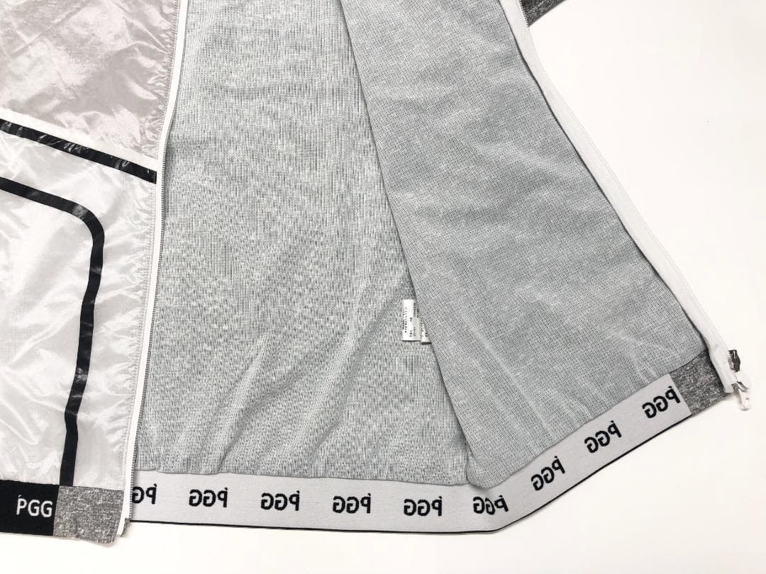 ○専用★新品 PGG パーリーゲイツ パーテックス セットアップ グレー L