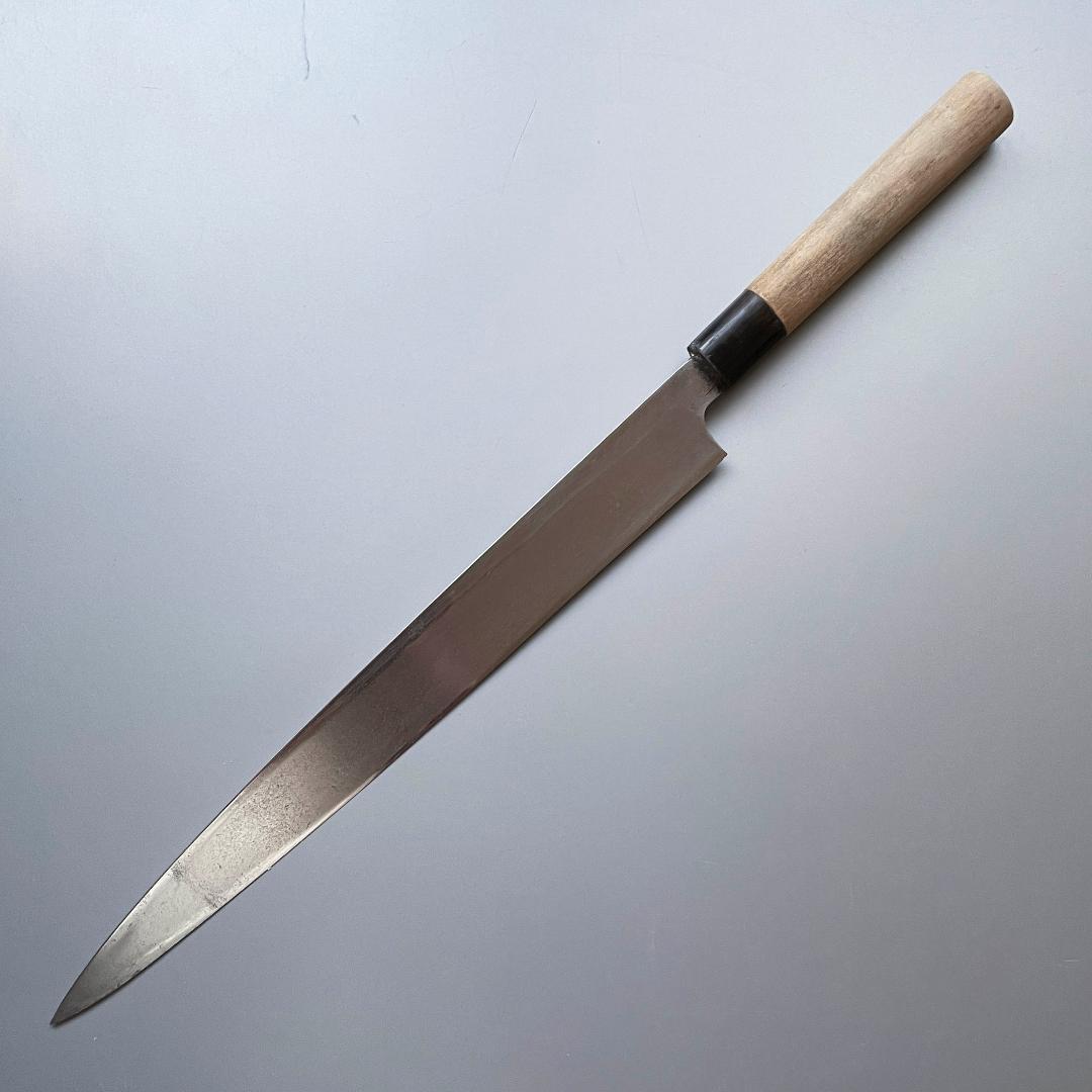 泉源兼光 柳刃包丁（一尺）と出刃包丁（7寸）のセット