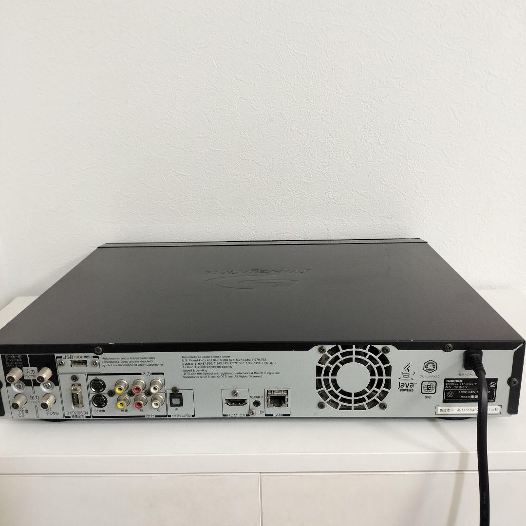 TOSHIBA ブルーレイレコーダー RD-BZ710 リモコン付き