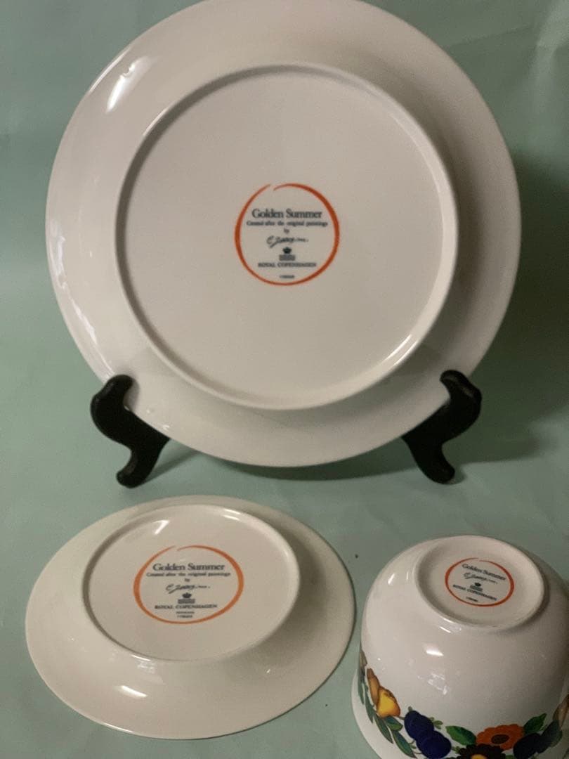 ロイヤルコペンハーゲン　ゴールデンサマー、ブルーシリーズセット、