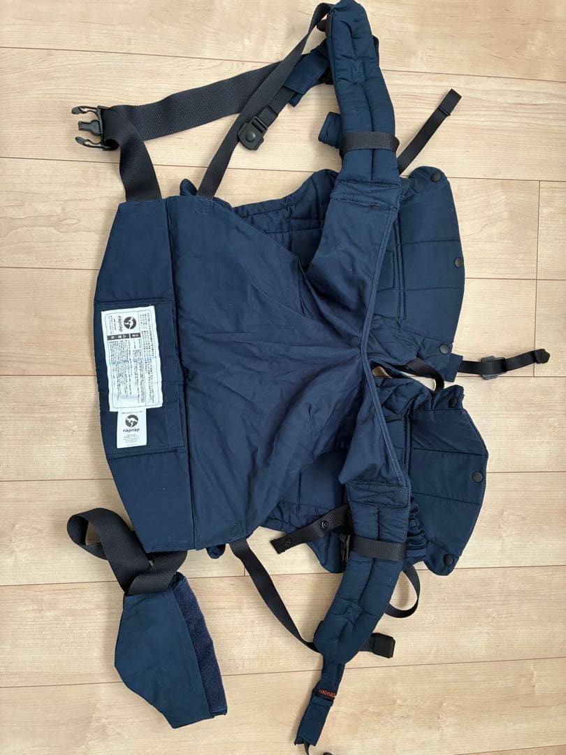 napnap 双子用抱っこひも 収納バッグ付き　タイムセール‼️