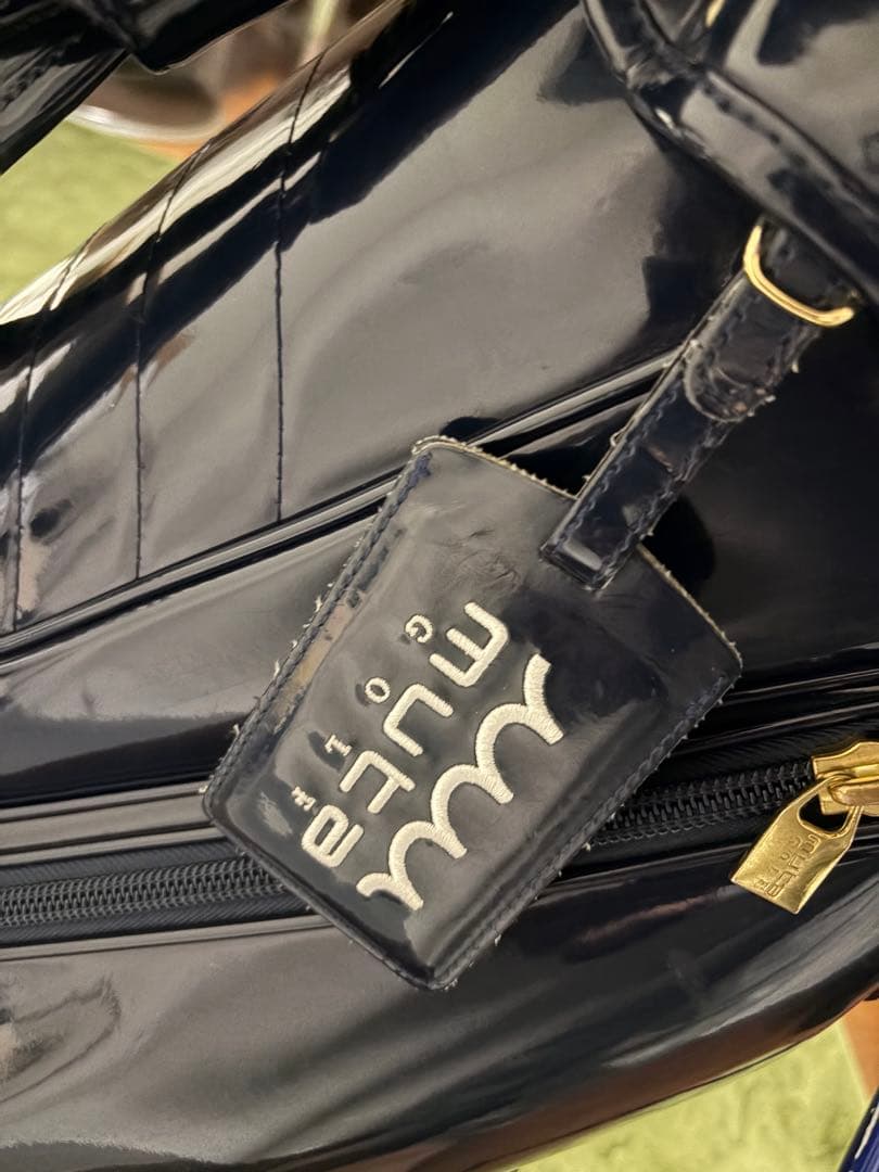 MUTA MARINE ネイビー キャディバッグ　クラブカバー7種付き　セット