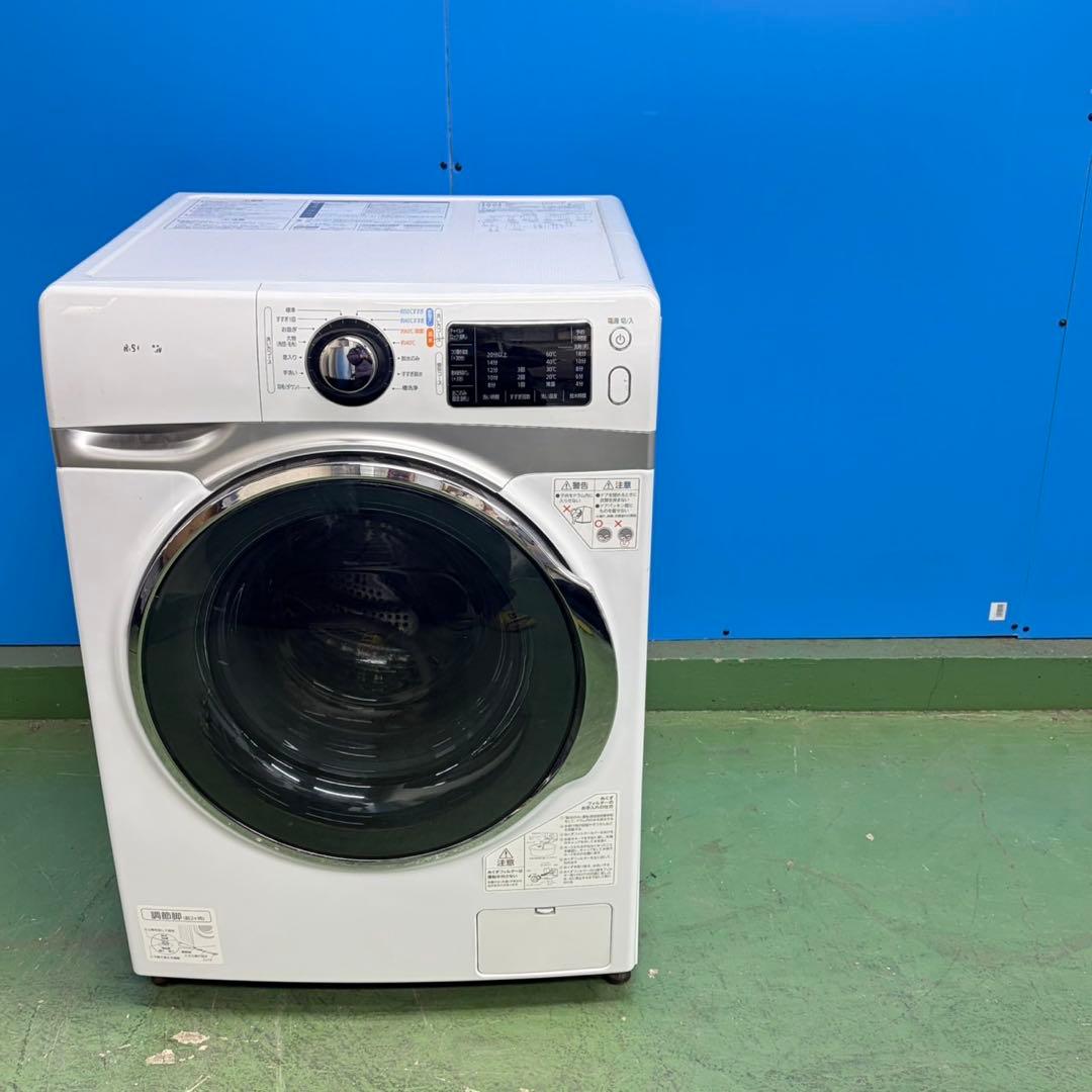 722 洗濯機　ドラム式7.5kg 一人暮らし　半年保証込　美品　格安　設置無料