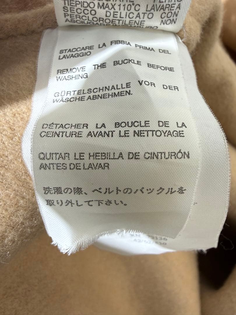 マックスマーラ ステュディオ ハーフスリーブ ZIPUPウールコート