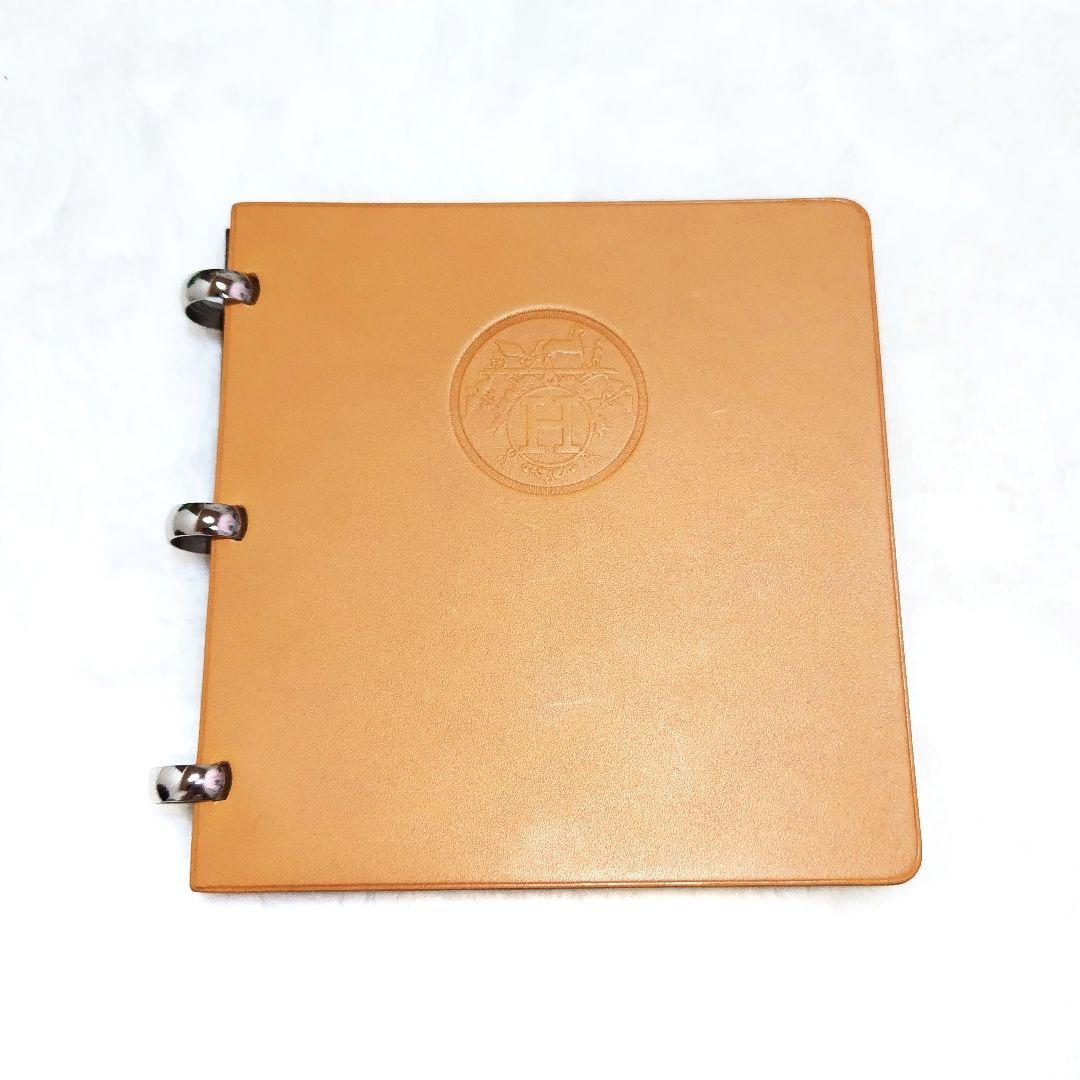 ✨️未使用✨️エルメス HERMES ノート 白紙 レザー