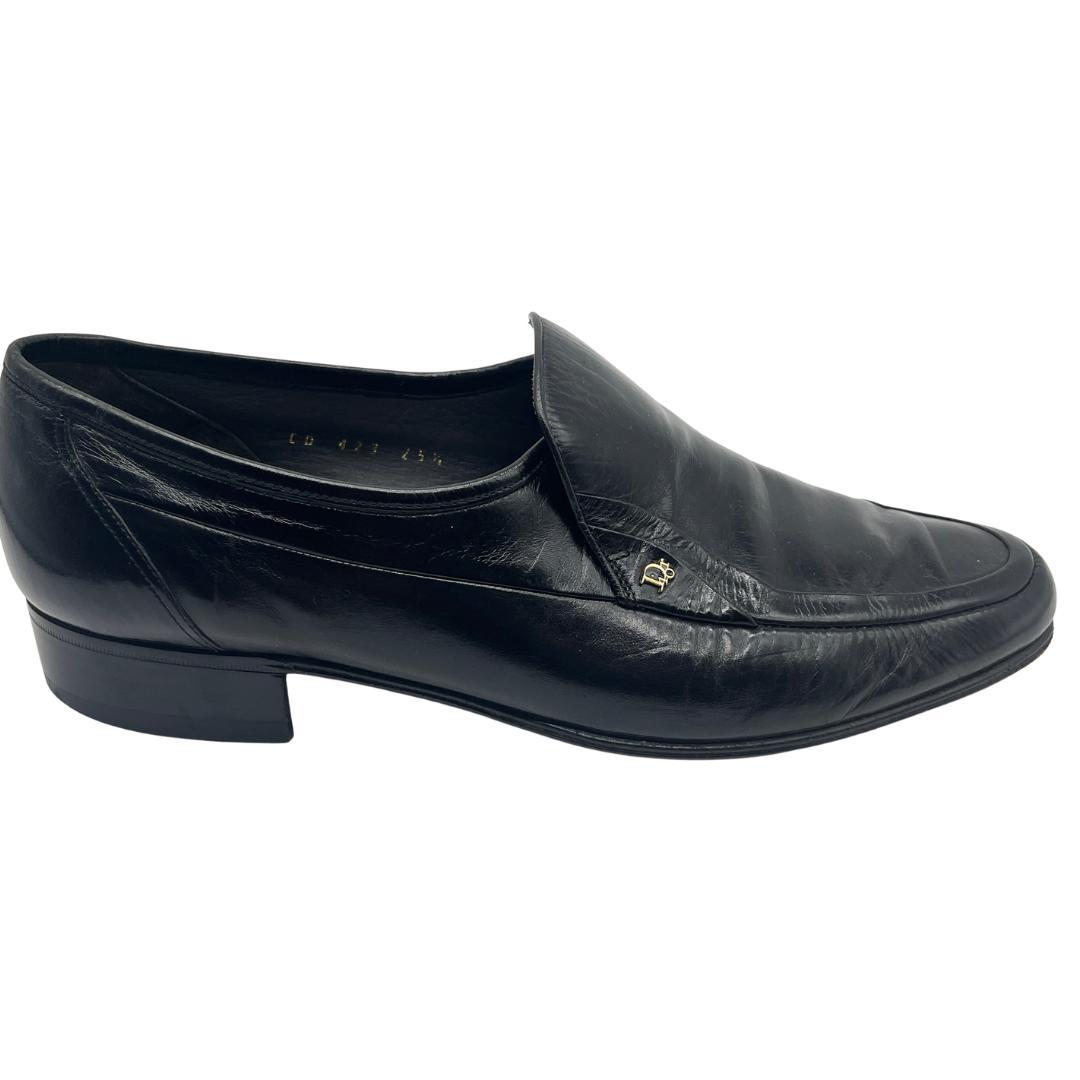 Christian Dior Monsieur レザーローファー 黒 41
