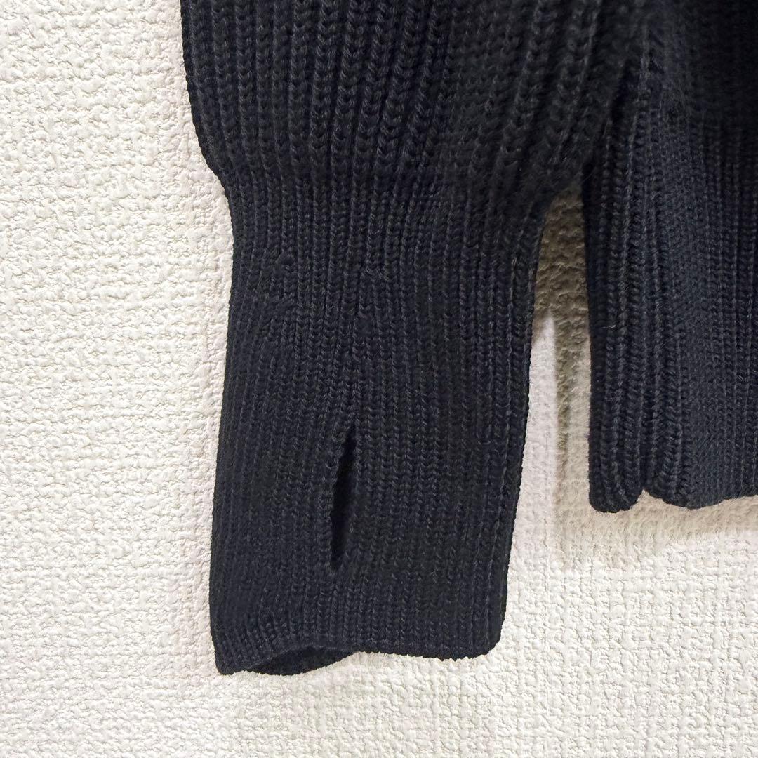 バトナー　シグネチャー ハンドウォーマー モックネック セーター ニット