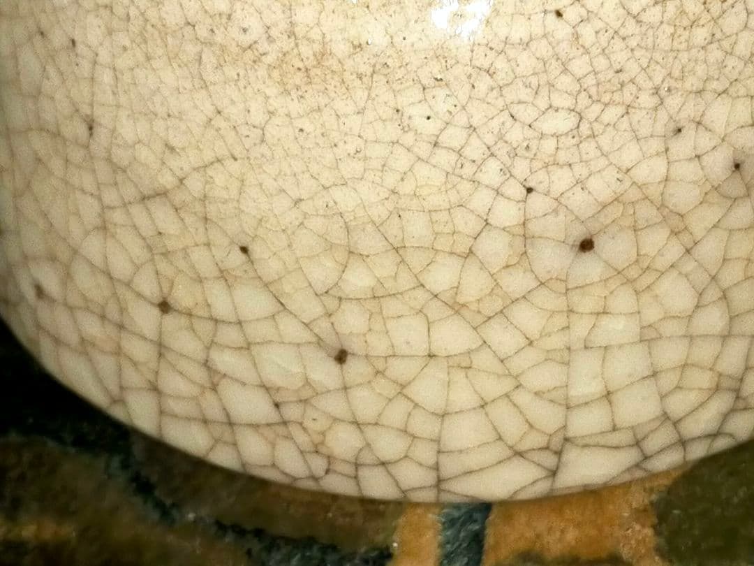 ♥古萩♥　茶碗　無銘　桐箱付き　萩焼　茶道具　骨董　古玩