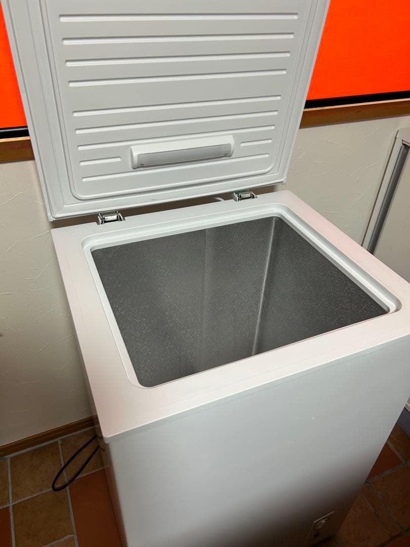アイリスオーヤマ　冷凍庫　上開き　100L