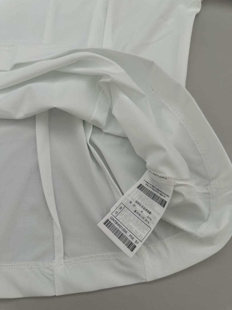 新品未使用☆新作☆G/FOREジーフォアレディース長袖シャツsizeLホワイト