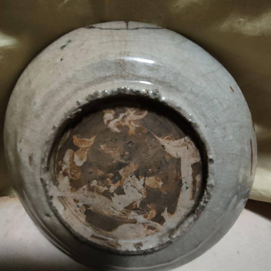 呉須赤絵　時代物　皿　骨董アンティーク