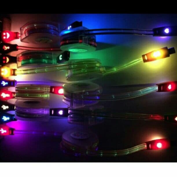 ⭐iPhone用光る充電器⭐