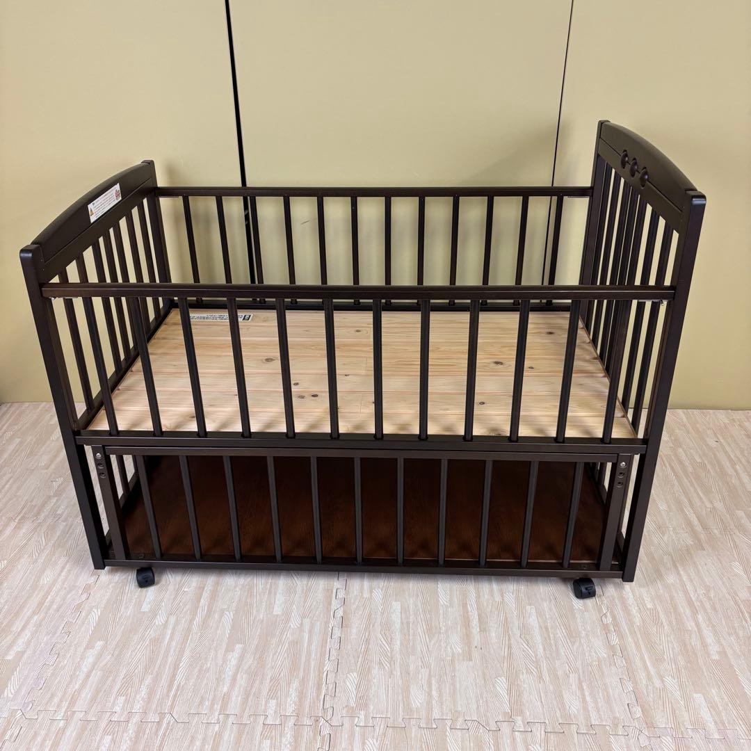 ☆すのこ床板☆　美品　日本製　サワベビー　デュアルスライドベッド　ティアラDX