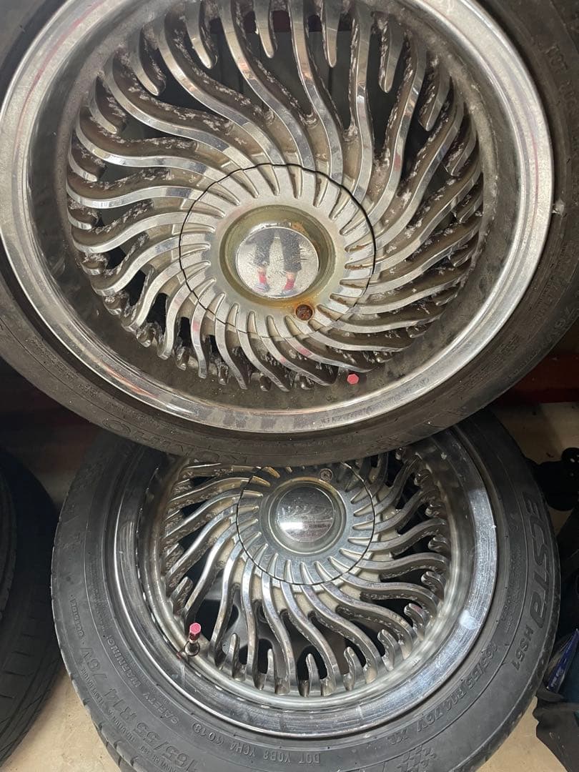 当時物　wcj ホイール　14インチ