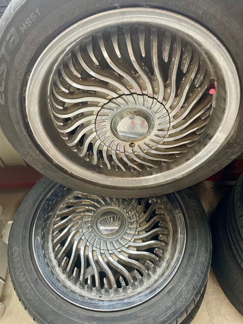 当時物　wcj ホイール　14インチ