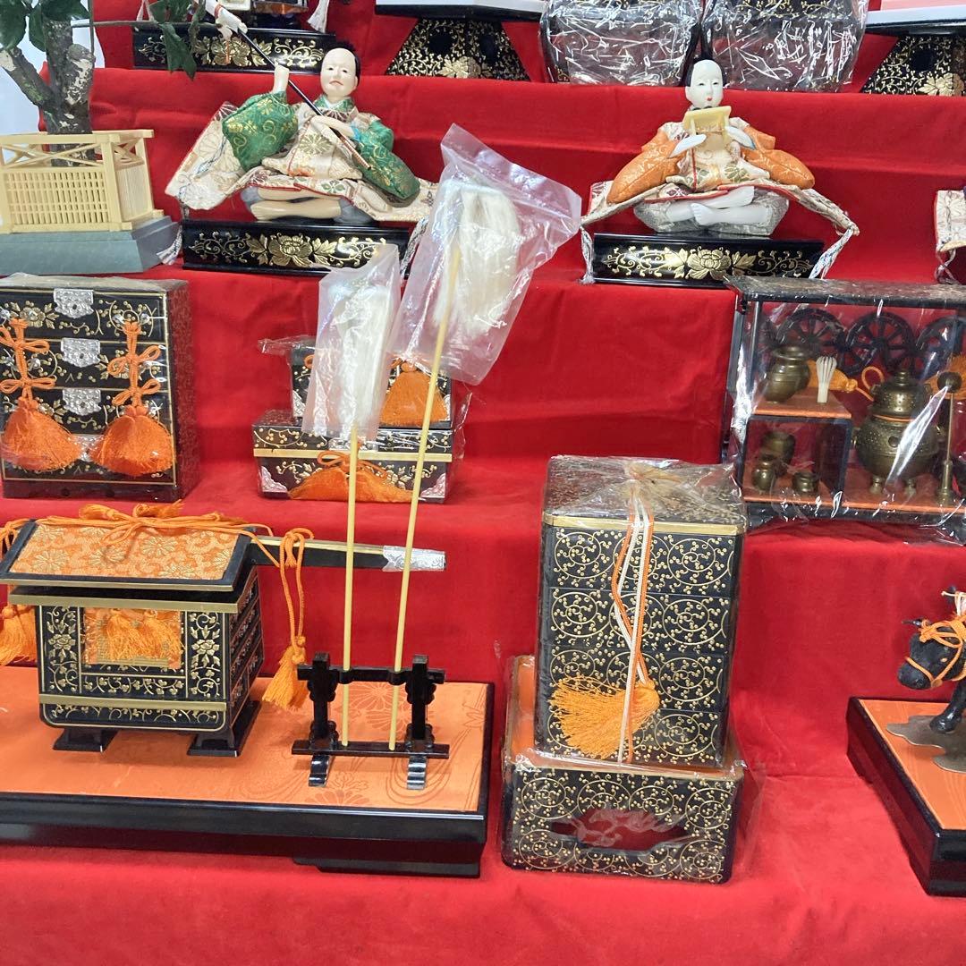 お雛様 ひな祭り 菊水作 ひな人形セット 7段