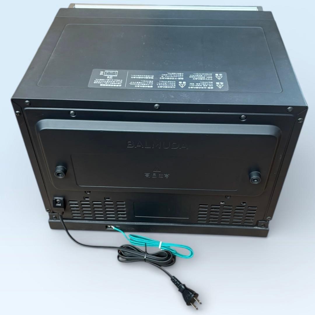 【美品】BALMUDA K04A-BK オーブンレンジ ブラック