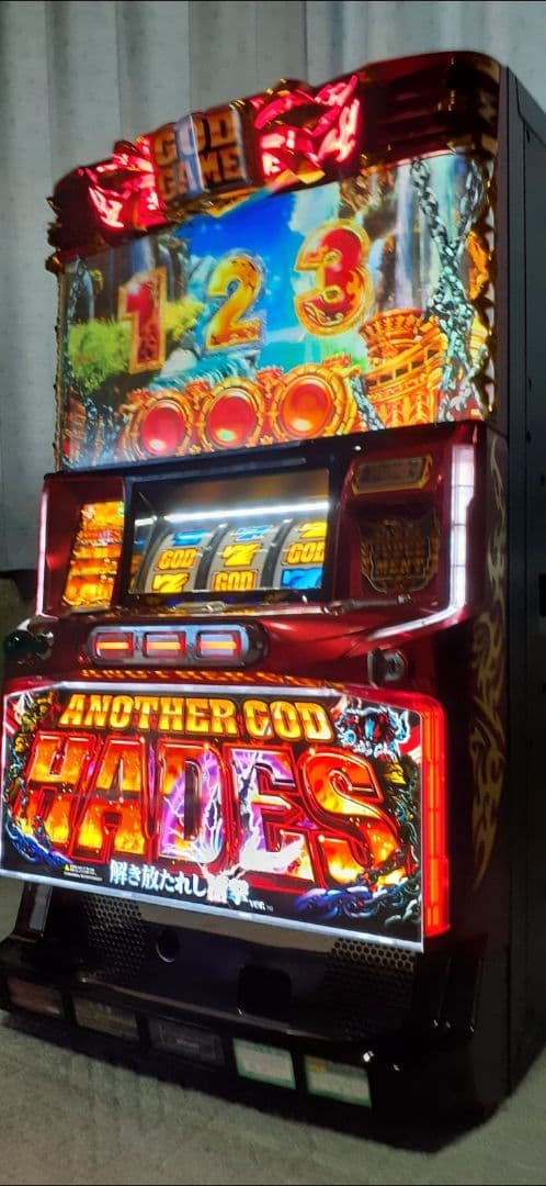 パチスロ実機　アナザーゴッドハーデス槍撃　不要機付き　引き取り限定