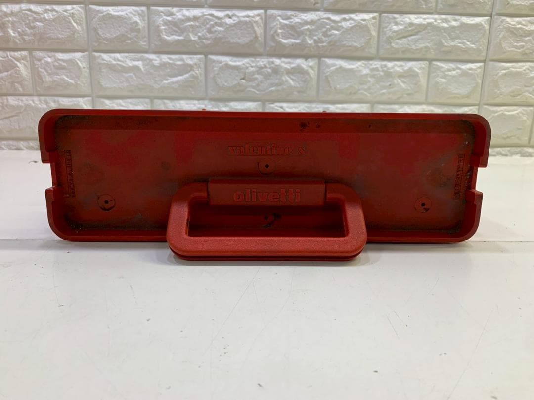 272Z 限定品ビンテージ Olivetti Valentine 赤いバケツ