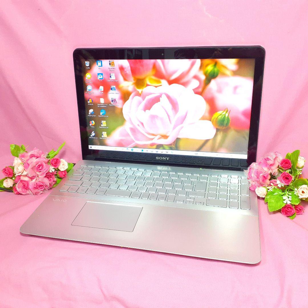 Win11★3世代Core-i7★高速SSD512G★8GBメモリ★タッチパネル