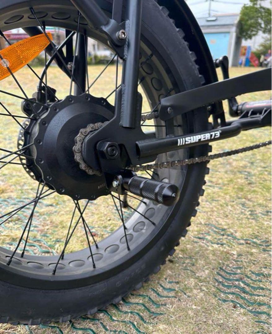 【激レア・数量限定】super73専用　特注フットレストペダル・フットスタンド