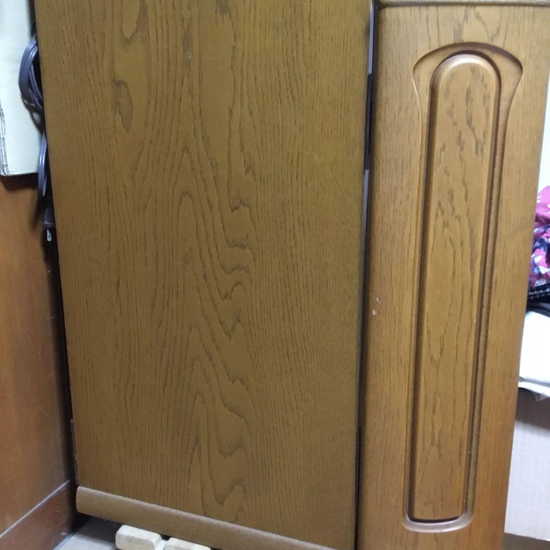 木製両袖ドレッサー　花型ランプ　椅子付き　送料込み