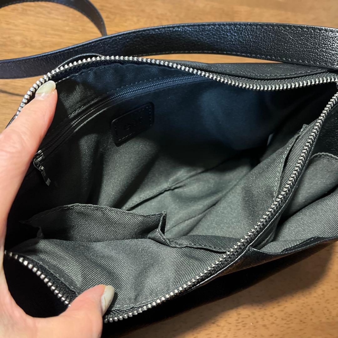 ear PAPILLONNERミニスワローマチショルダーバック 本革レザー